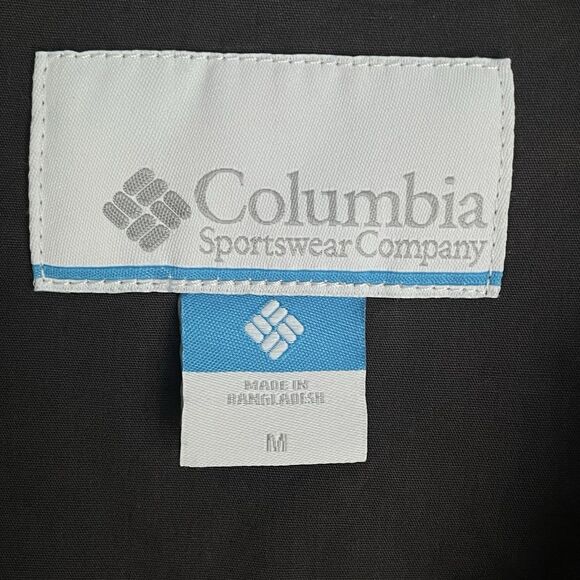 Columbia Corduroy Jacket Full Zip Men M Lightweight Utility Workwear Zip Pockets - Picture 3 of 12